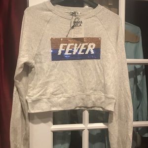 Pam & Gela crop sweatshirt !FIRM